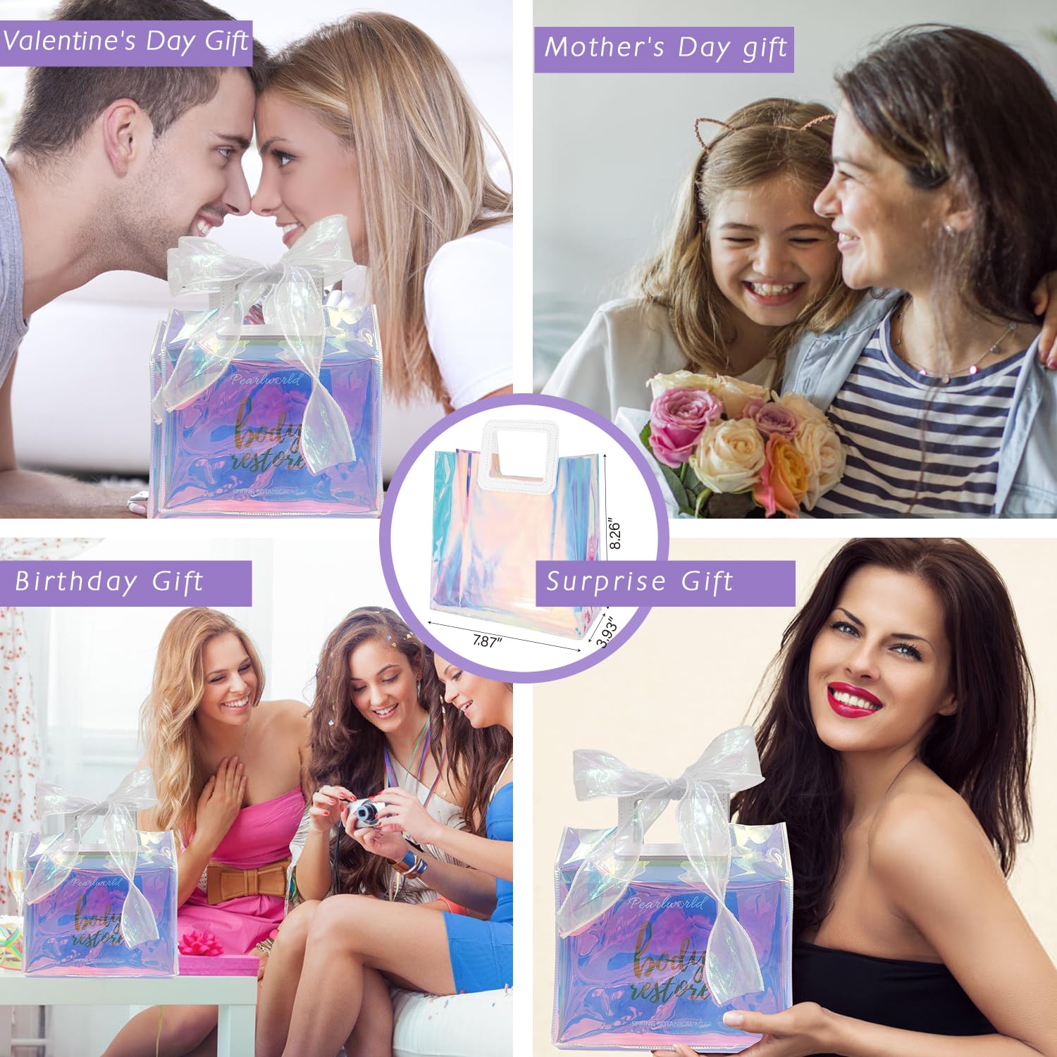 PEARLWORLD Zestaw upominkowy spa dla kobiet, zestaw upominkowy dla kobiet, balsam do ciała i balsam do kąpieli dla nastolatków, opakowanie 12 sztuk