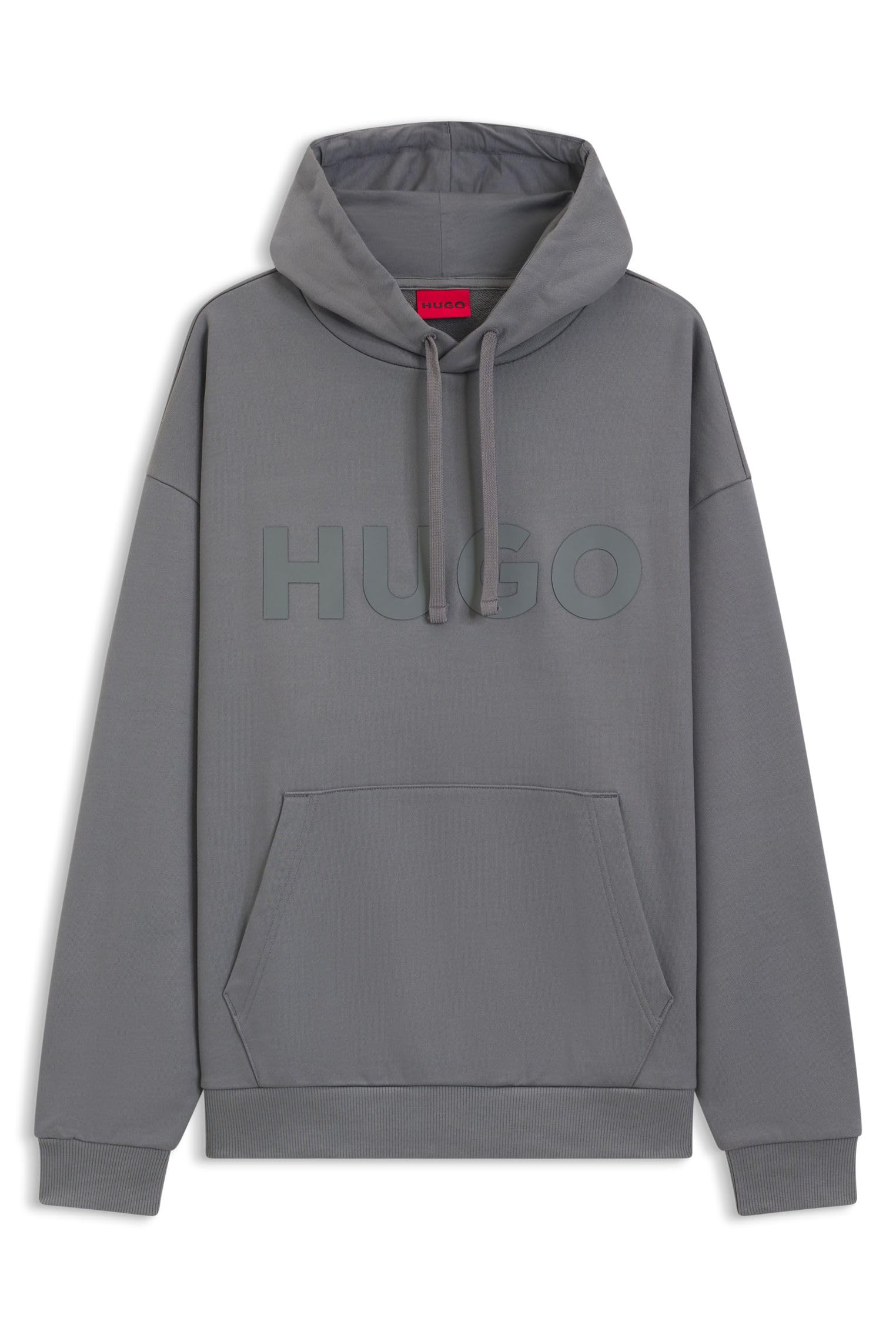 HUGO Herren Ditchle Oversized Hoodie aus Baumwoll-Terry mit reflektierendem Logo