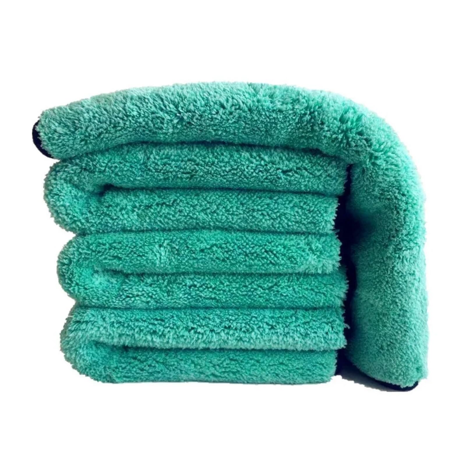 Toalla de Microfibra de Coral de 1400 g/m² for Lavado de Autos, paño de Secado y Limpieza de Felpa, paño for el Cuidado del Auto, Pulido y detallado.(60x90cm)