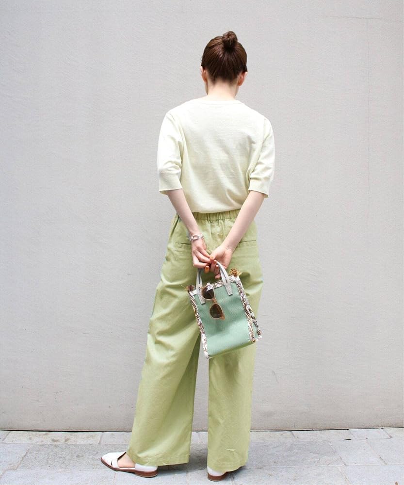 Amazon | [IÉNA] [イエナ]《追加》コットンリネンオックスワイド