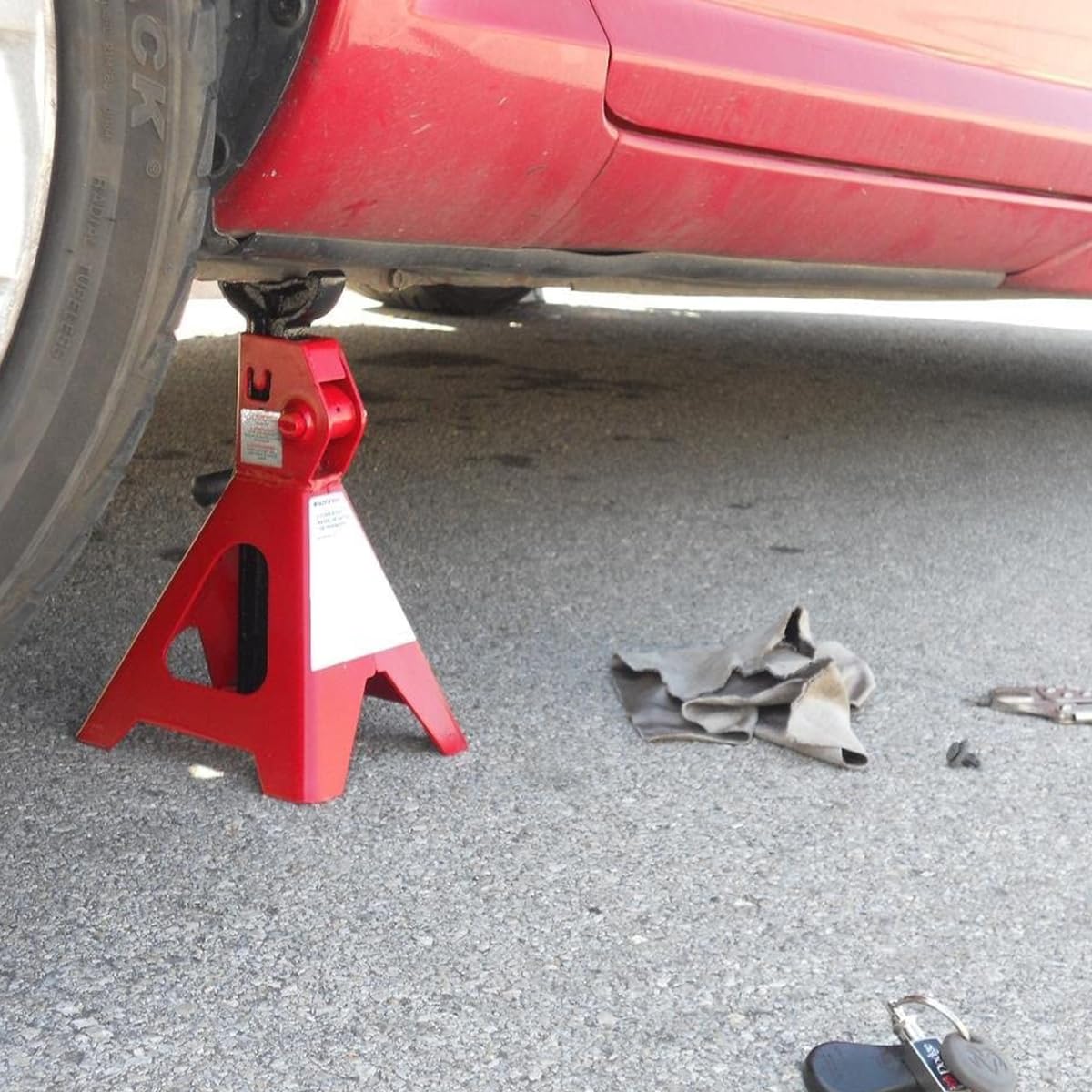 DEDC Wagenheber-Pads, Auto-Hebebühnen, Adapter, Gummi-Pucks, Quetschschweißschutz, Rahmenschienenschutz, Zubehör, 4 Stück