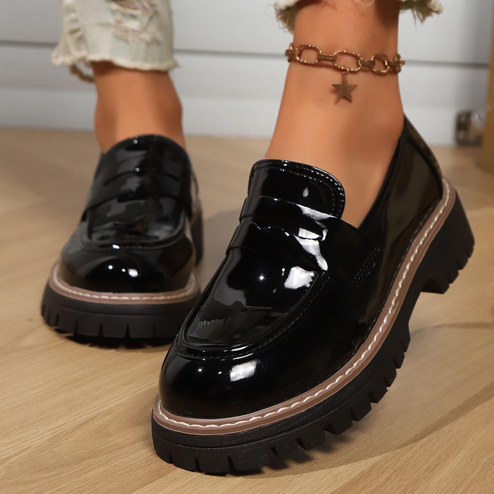 Zapatos Casuales cómodos para Mujer para Uso Diario, diseño sin Cordones con Cobertura Completa para los Dedos, Todas Las Estaciones y atuendos versátiles.