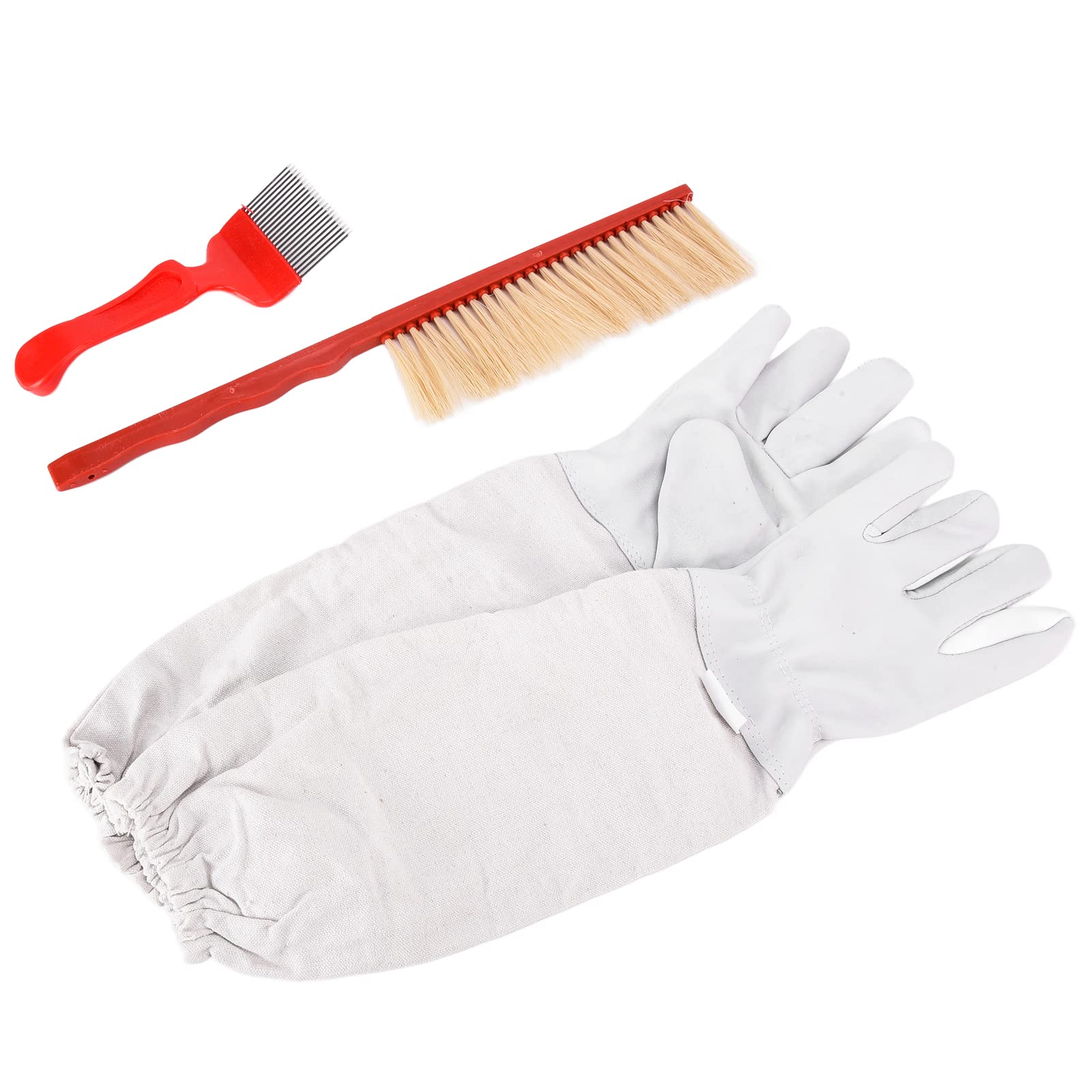 Kit di avvio per apicoltura Fumatore per alveare Raschietto per incorporamento di cavi Spazzola per api Fornisce strumenti per apicoltori