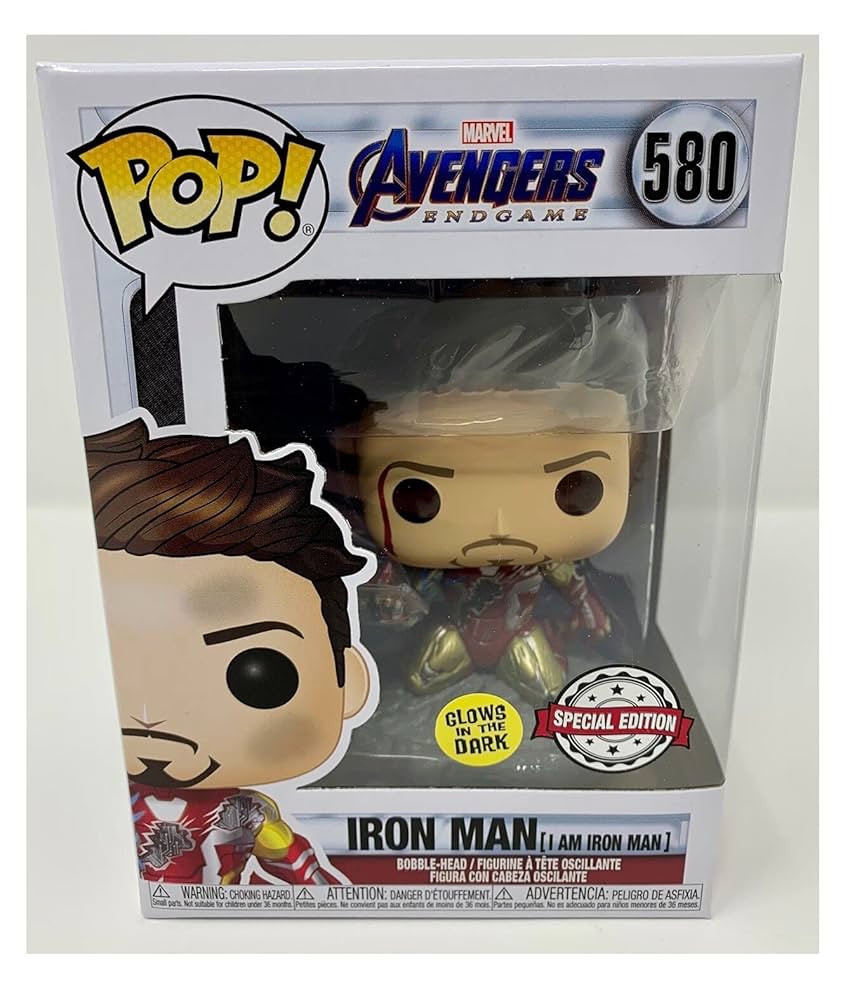 Funko Pop! I Am Iron Man Pop Avengers Endgame #580 Figurka