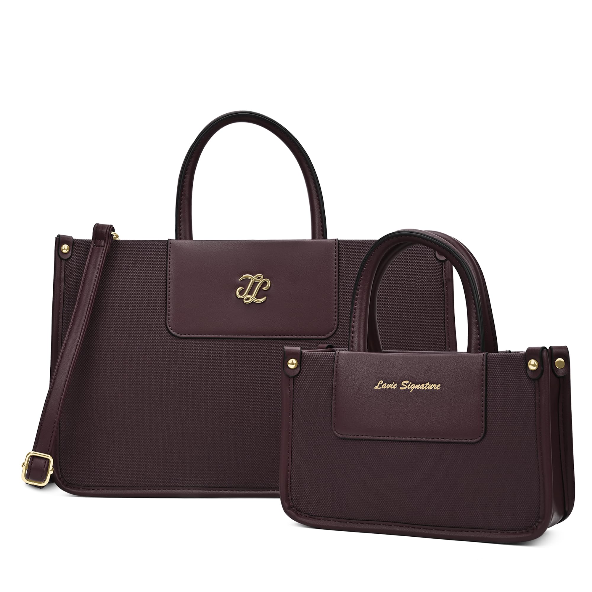 Canva Combo Tote Handbag | Tote Bag For Work | Ladies Purse | Stylish Shoulder Bag | Gift For Ladies-image-8