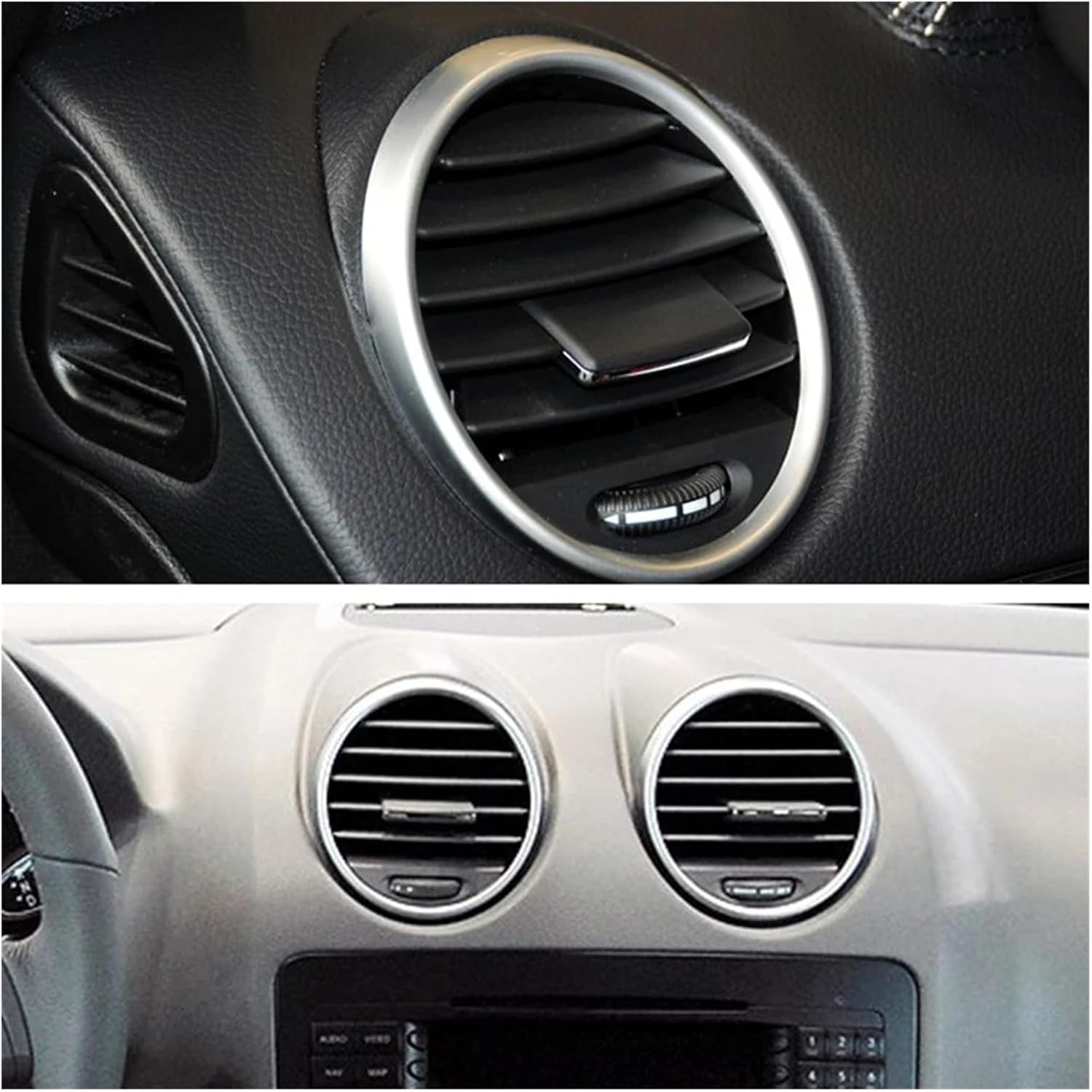 Car A/C Air Vent Outlet Tab Clip Repair Kit Air Conditioning Air Outlet Pick Accessories(2PCS)