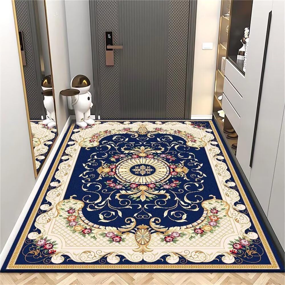 Tapis pour chambre bébé et enfant bleu doux 160x230CM