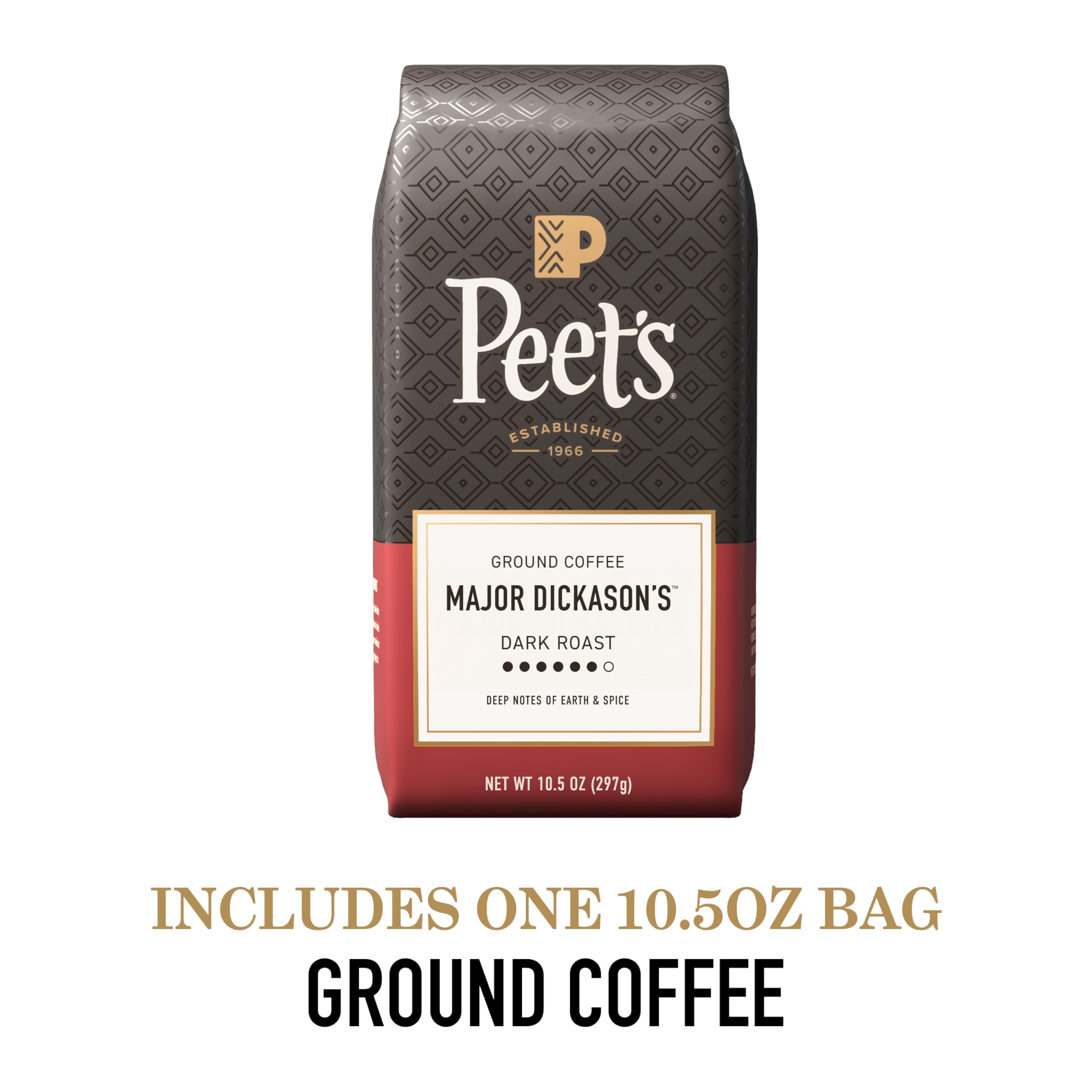 Amazon.com : Peet's Coffee, Dark Roast Ground Coffee, 100% Arabica