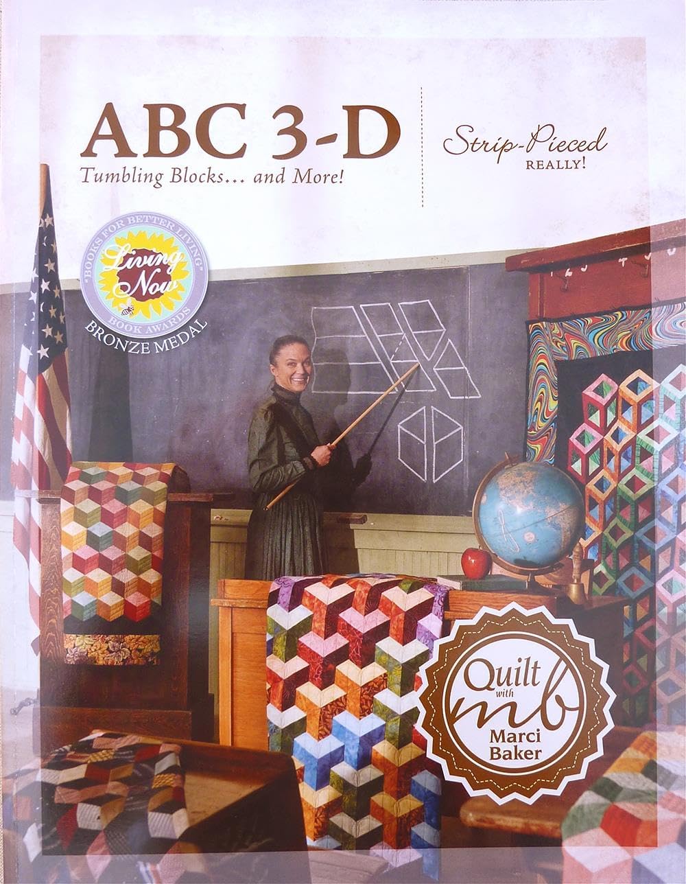 ABC 3-D Tumbling Blocks... and More!: Strip-Pieced Really! Paperback – February 1, 2015