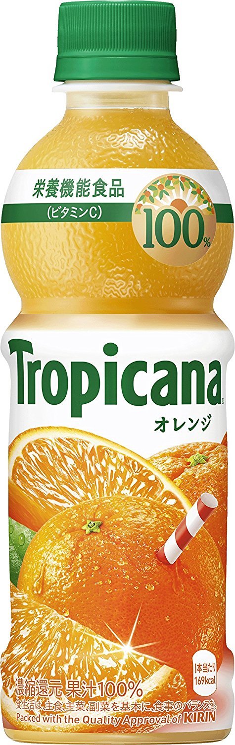 Amazon.co.jp: キリン トロピカーナ 100% オレンジ 330mlペットボトル