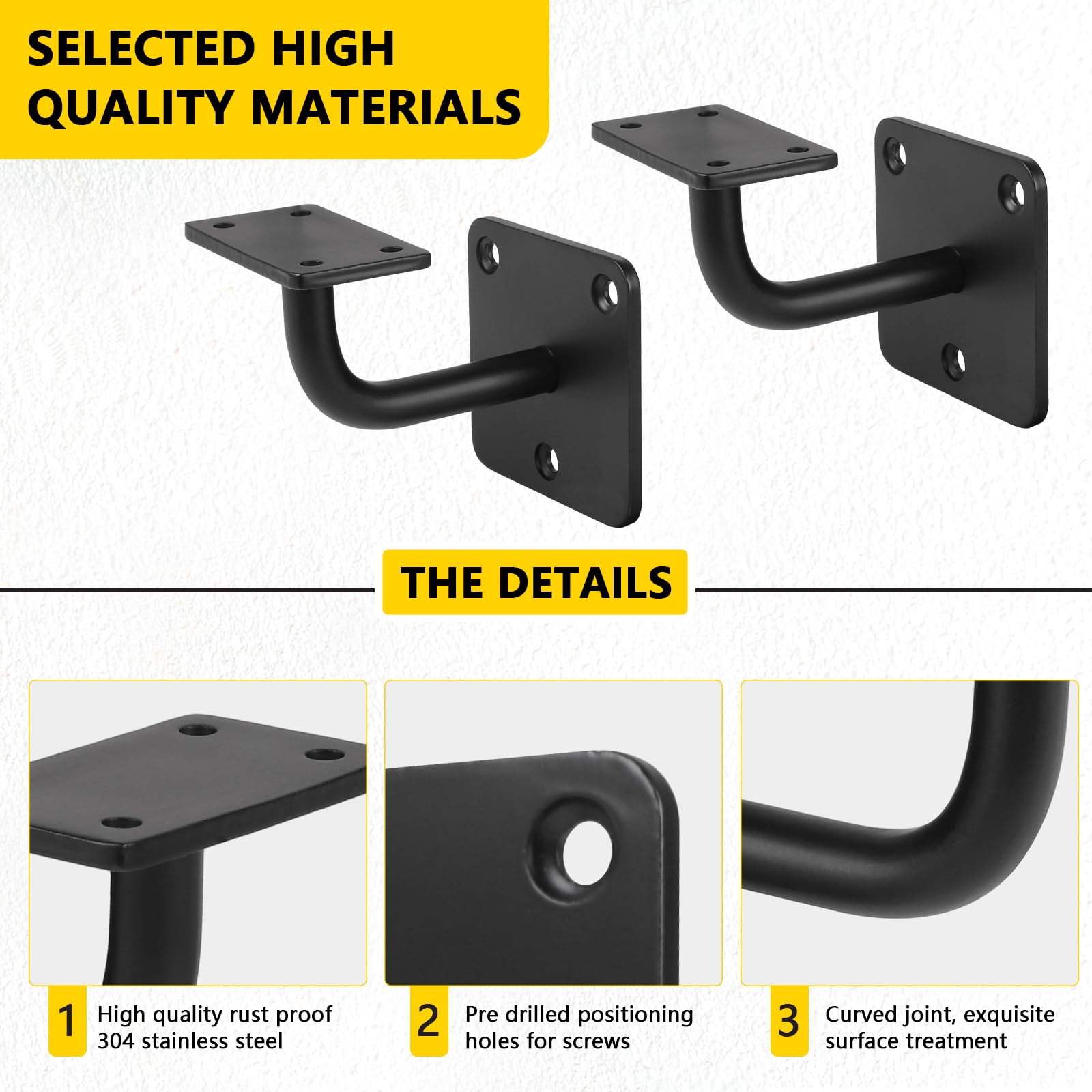 SUPAWAY Set of 4 Handrail Holder - Image 4