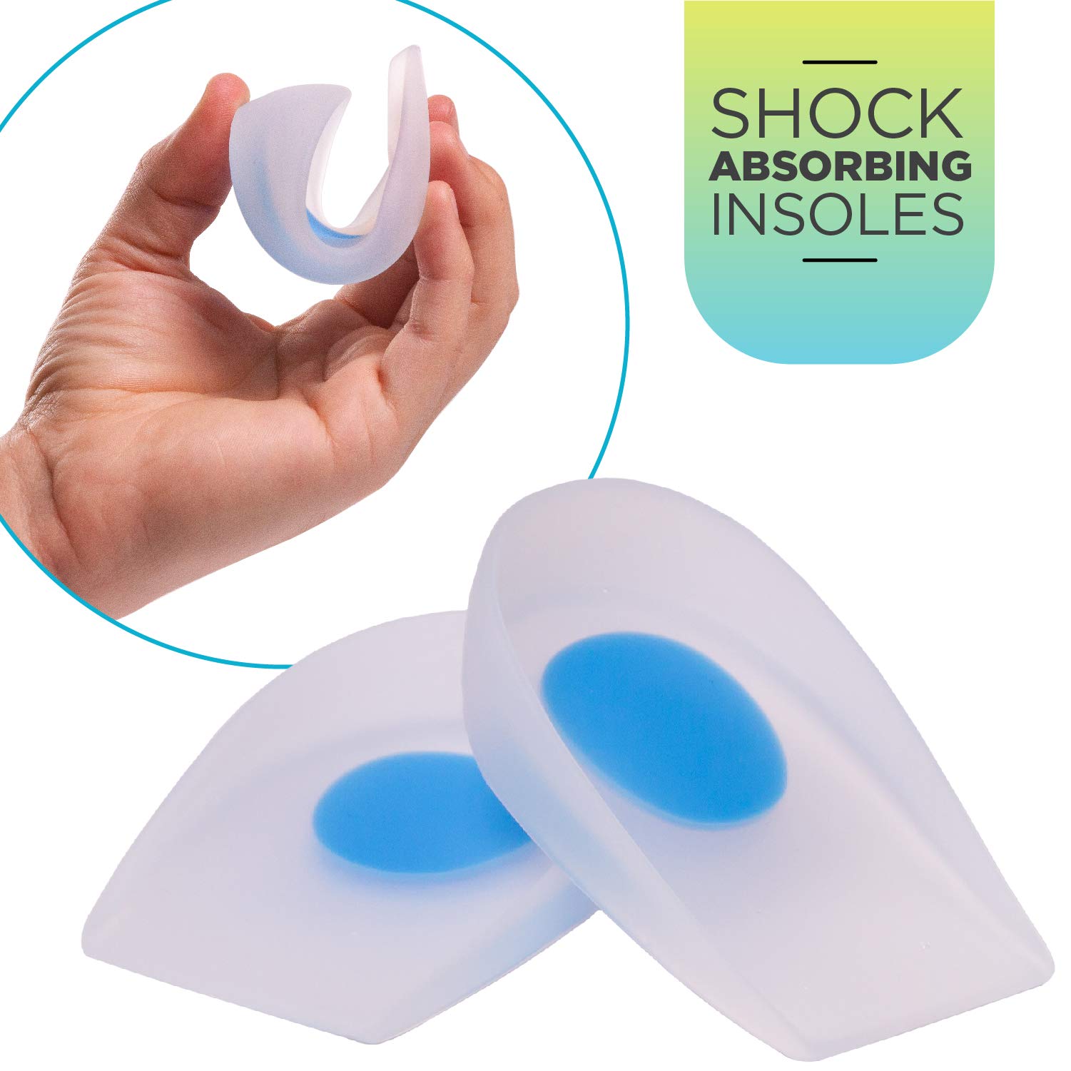 silicone heel cups walmart