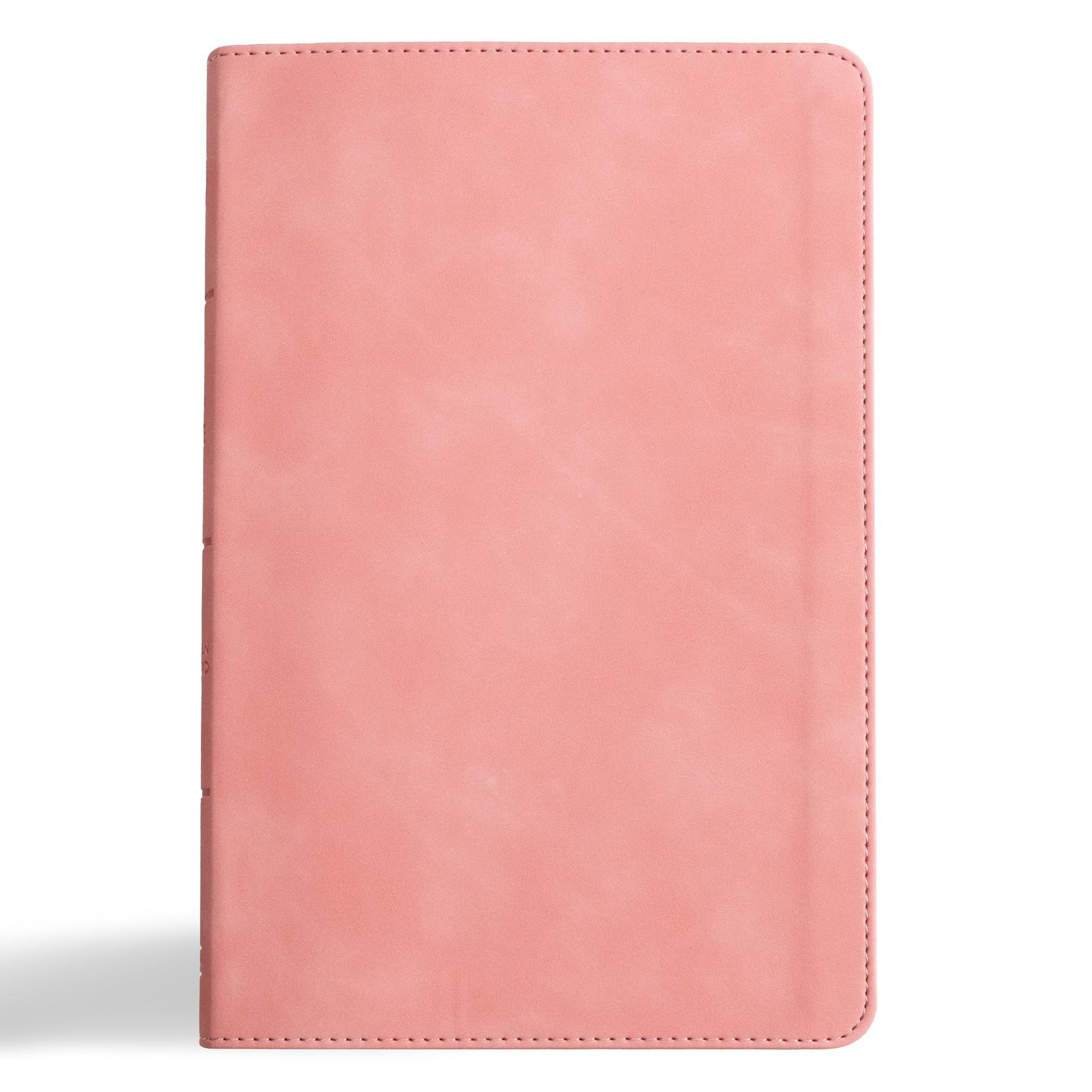 CSB Thinline Bible, Blush Pink Suedesoft Leathertouch