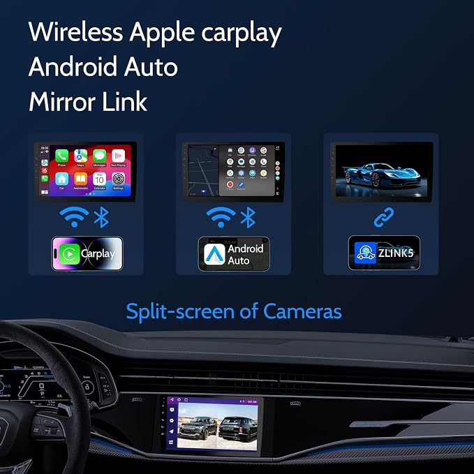 Pantalla para auto Haudio 10.1 pouces doble din táctil miniatura 2