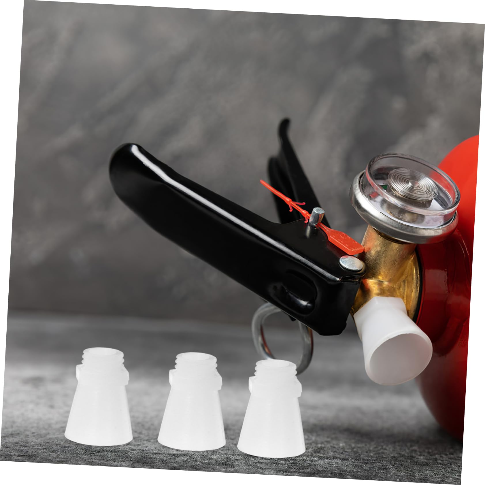 WOONEKY 50pcs Fire Extinguisher Accessories Plastic Fire Extinguisher Nozzles Wide Fire Extinguisher Nozzle Fire Extinguisher Supplies Nozzle Replacement Nozzles for Fire Extinguisher