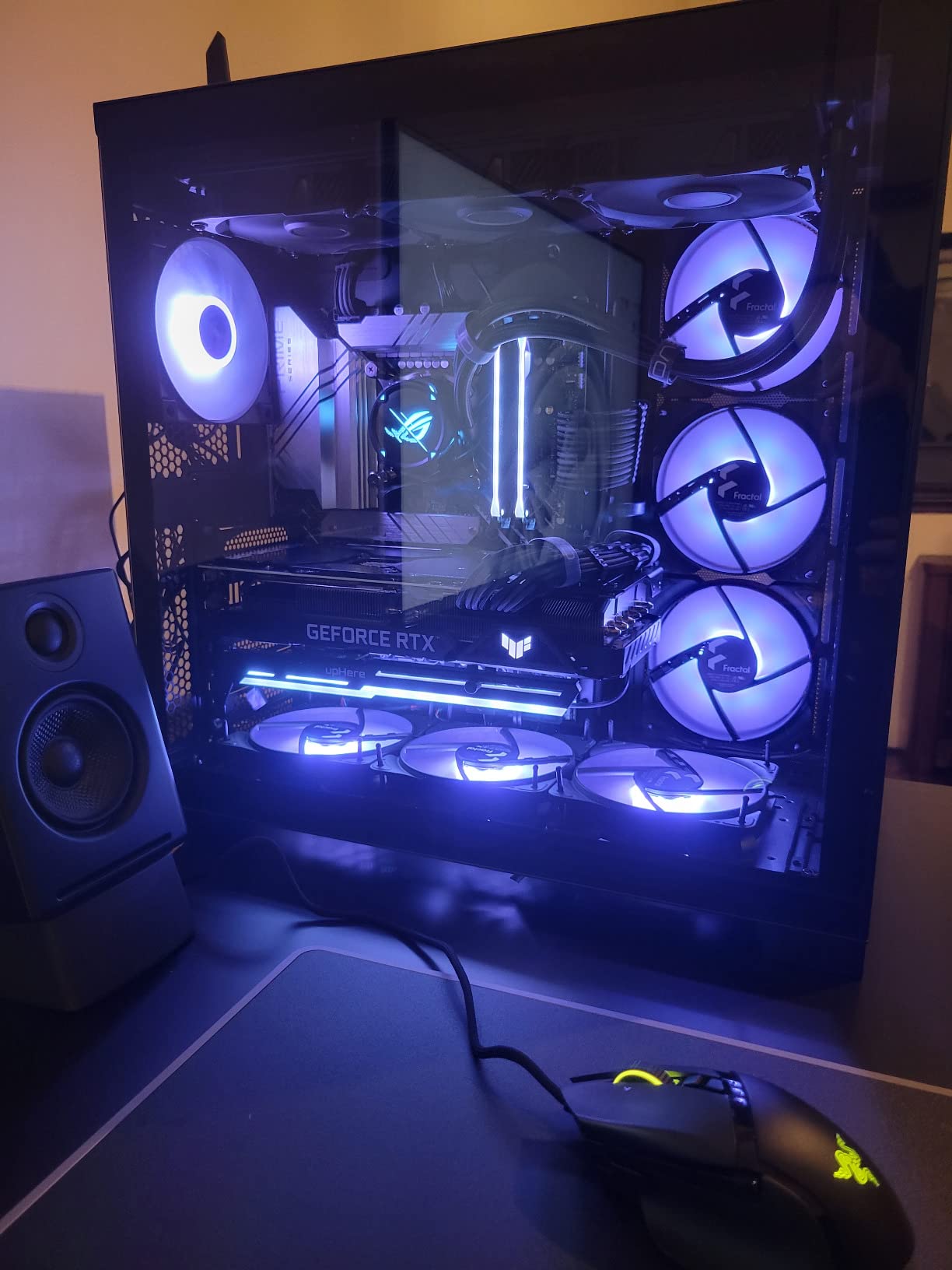 8/mo Finance DeepCool FC120 PC Fans 3in1 Each 120mm 1800RPM 61.91CFM