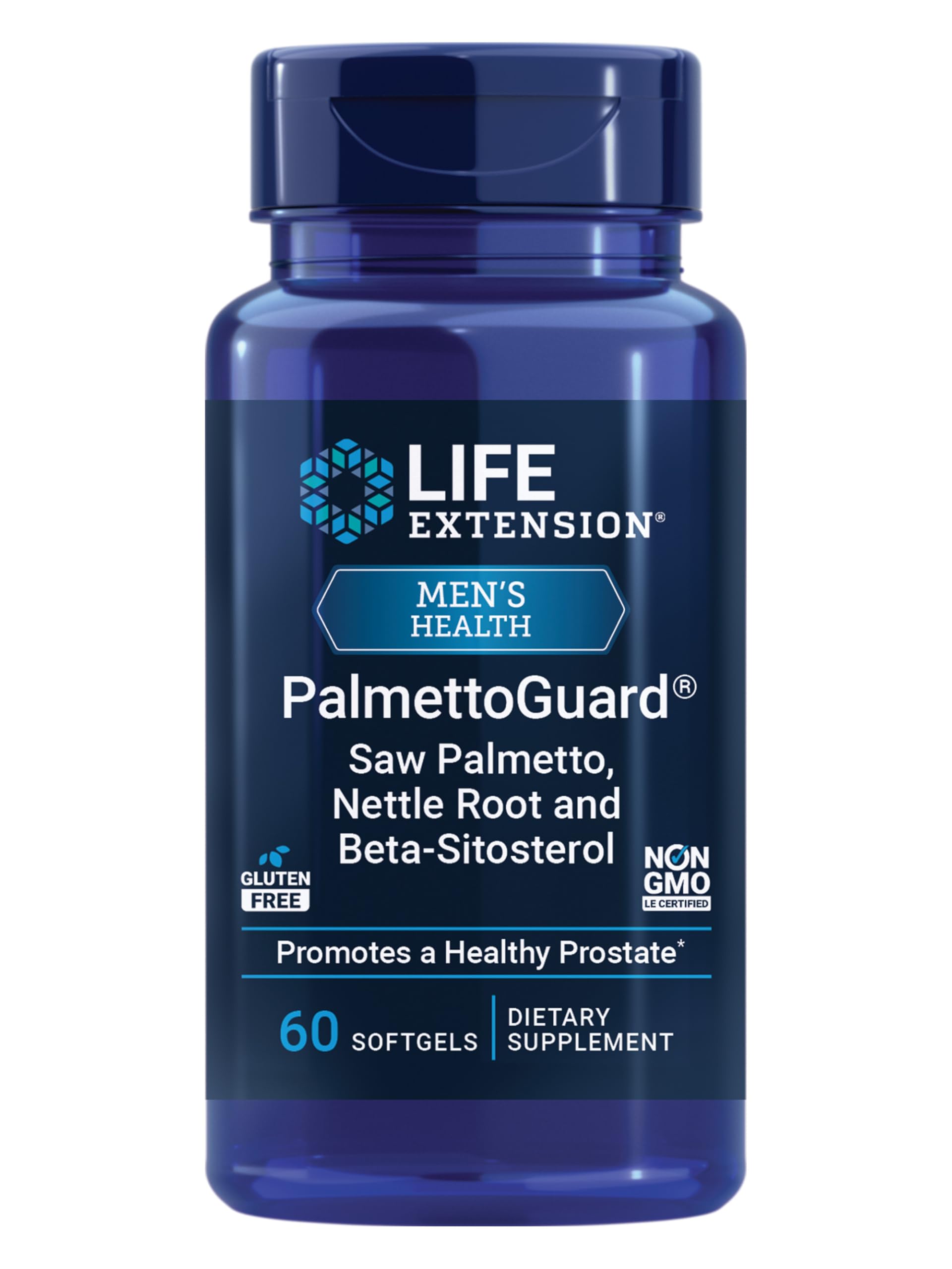 Life Extension PalmettoGuard Saw Palmetto, 160 mg, 60 Softgels