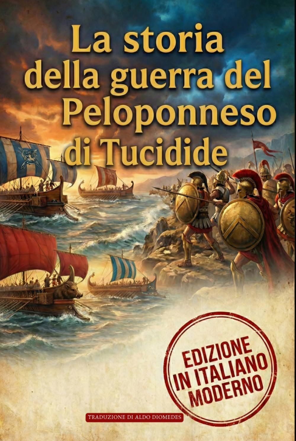 La storia della guerra del Peloponneso: Edizione integrale in Italiano Moderno, annotata con analisi strategica e politica