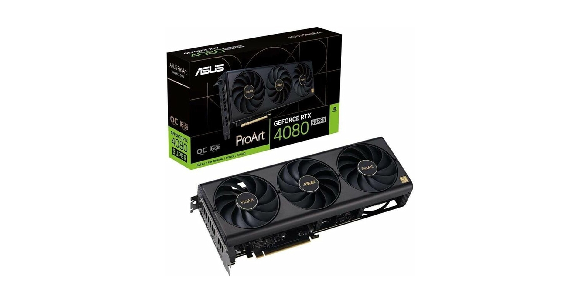 グラフィックボード・グラボ・ビデオカード ASUS ProArt GeForce RTX 4080 SUPER ProArt GeForce RTX™ 4080 SUPER OC Edition 16GB GDDR6X