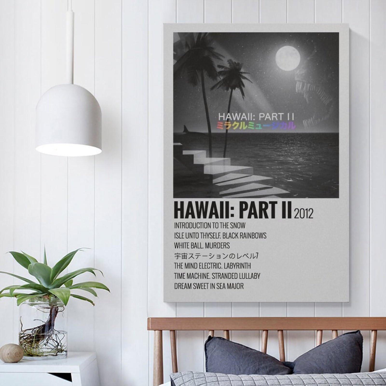 Amazon.com: Hawaii Part II Miracle Musical Canvas Poster Bedroom