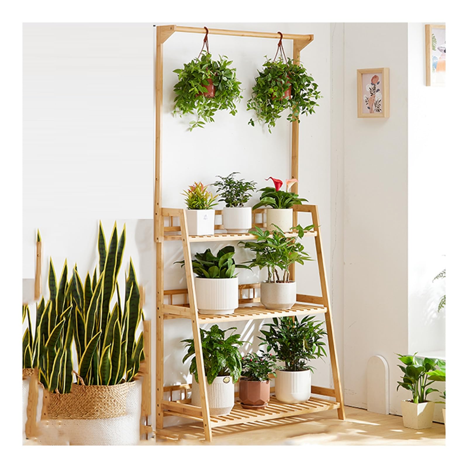 Półki Na Rośliny Organizer Rack, Stojaki Na Rośliny Doniczkowe, Stojak Na Kwiaty Do Kwiaciarni Ogrodowej, Ślubny Wystrój Domu(80cm)