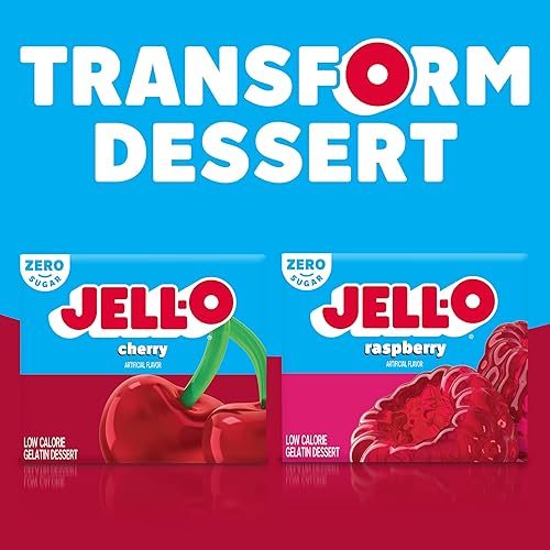 Miniatura 9 de JELL-O Jello Postre de gelatina, cajas de 3 onzas, paquete de 4