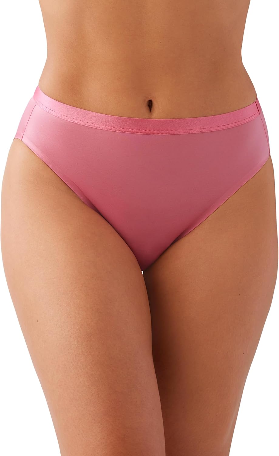 Wacoal womens Inner Sheen Full Coverage Hi-cut Brief Panty, 871397
