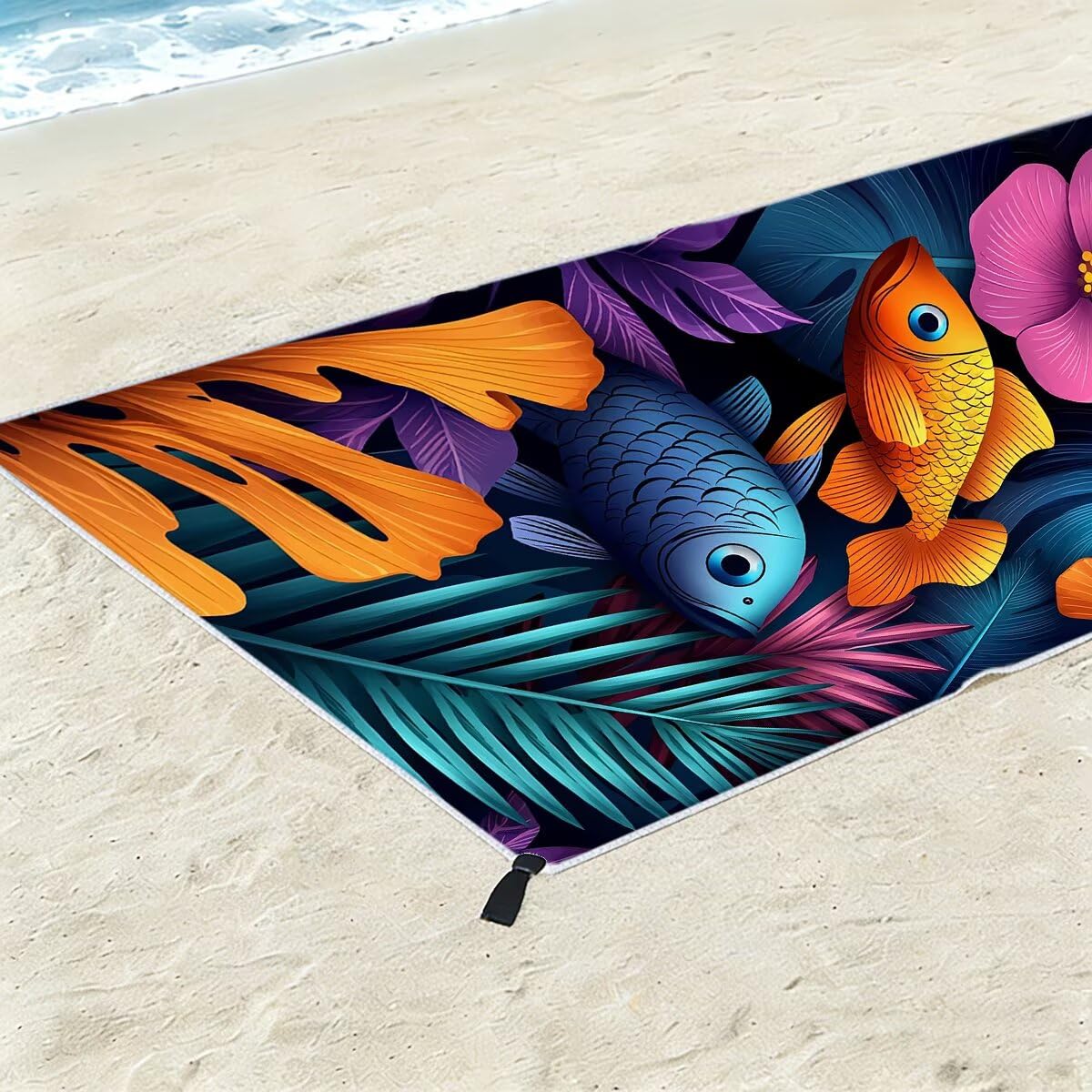 Strandtuch Mikrofaser Handtücher Groß 90x200cm 2er Set, Schnelltrocknend Saunahandtuch Fitness Handtuch Anlage, Saugfähig Badetuch Sporthandtuch, Sandfrei Strandtuch XXL, Geschenke für Frauen -4482