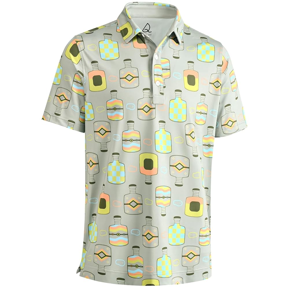 Amazon.com: DEOLAX Mens Polo Shirts Moisture Wicking Dry Fit
