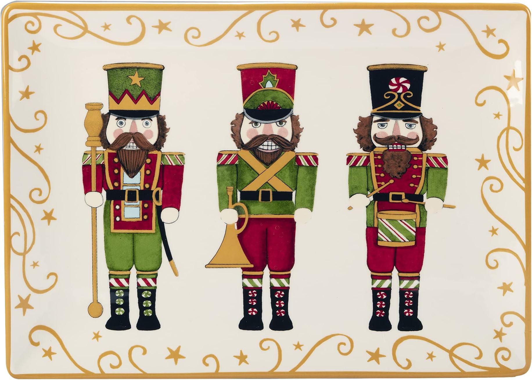 Sur La Table Nutcracker Dinner Plate, Multi Dinner Plates