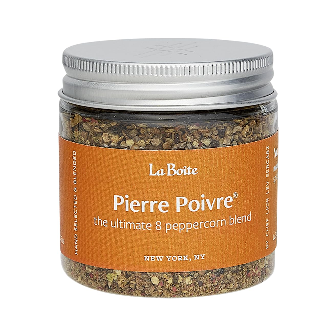 La Boite - PIERRE POIVRE Spice Blend, The Ultimate 8 Peppercorn Blend - Great for grilling, meat, roasting, vegetables - 2.25 oz.