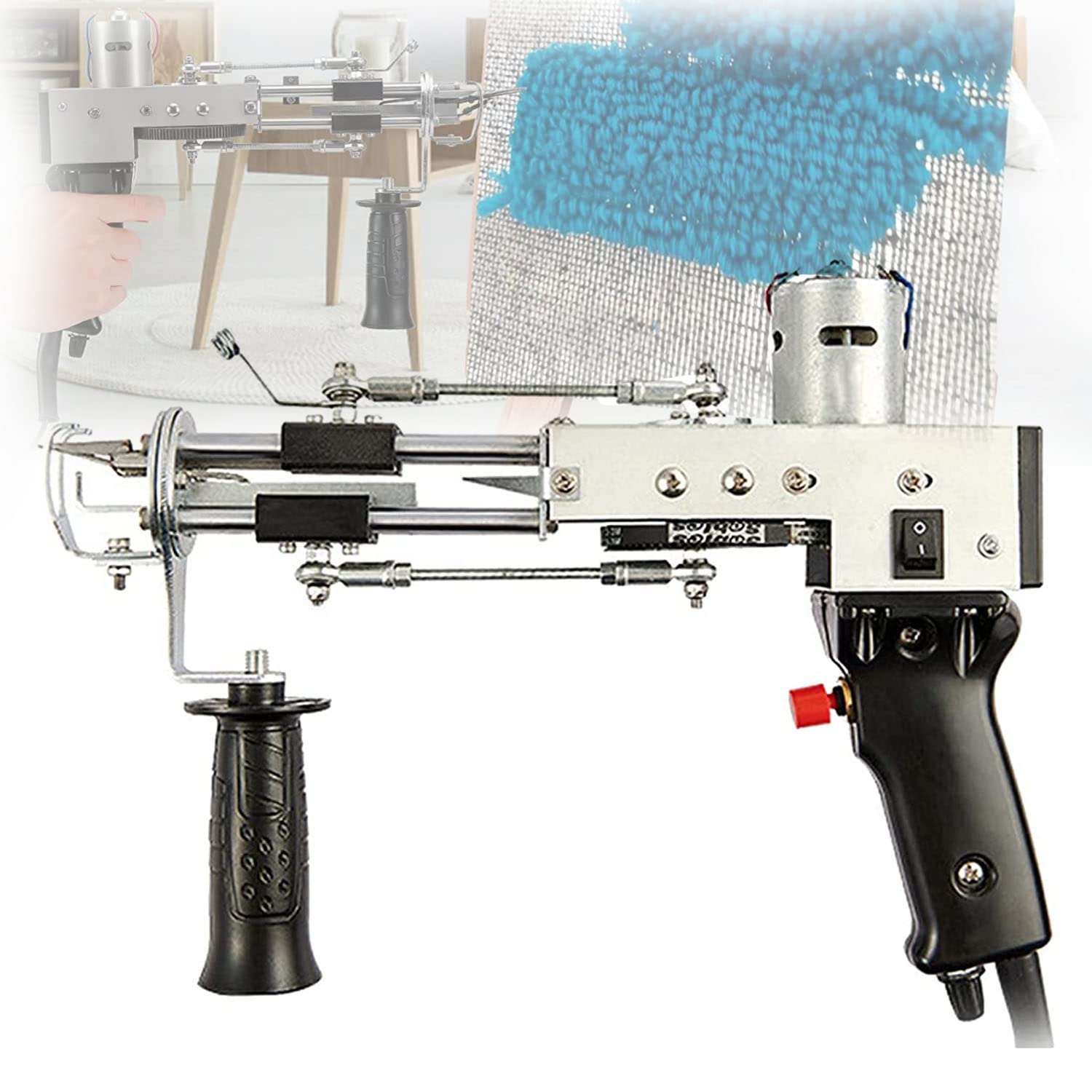 Pistolet électrique pour tapis 2 en 1 machine à tricoter