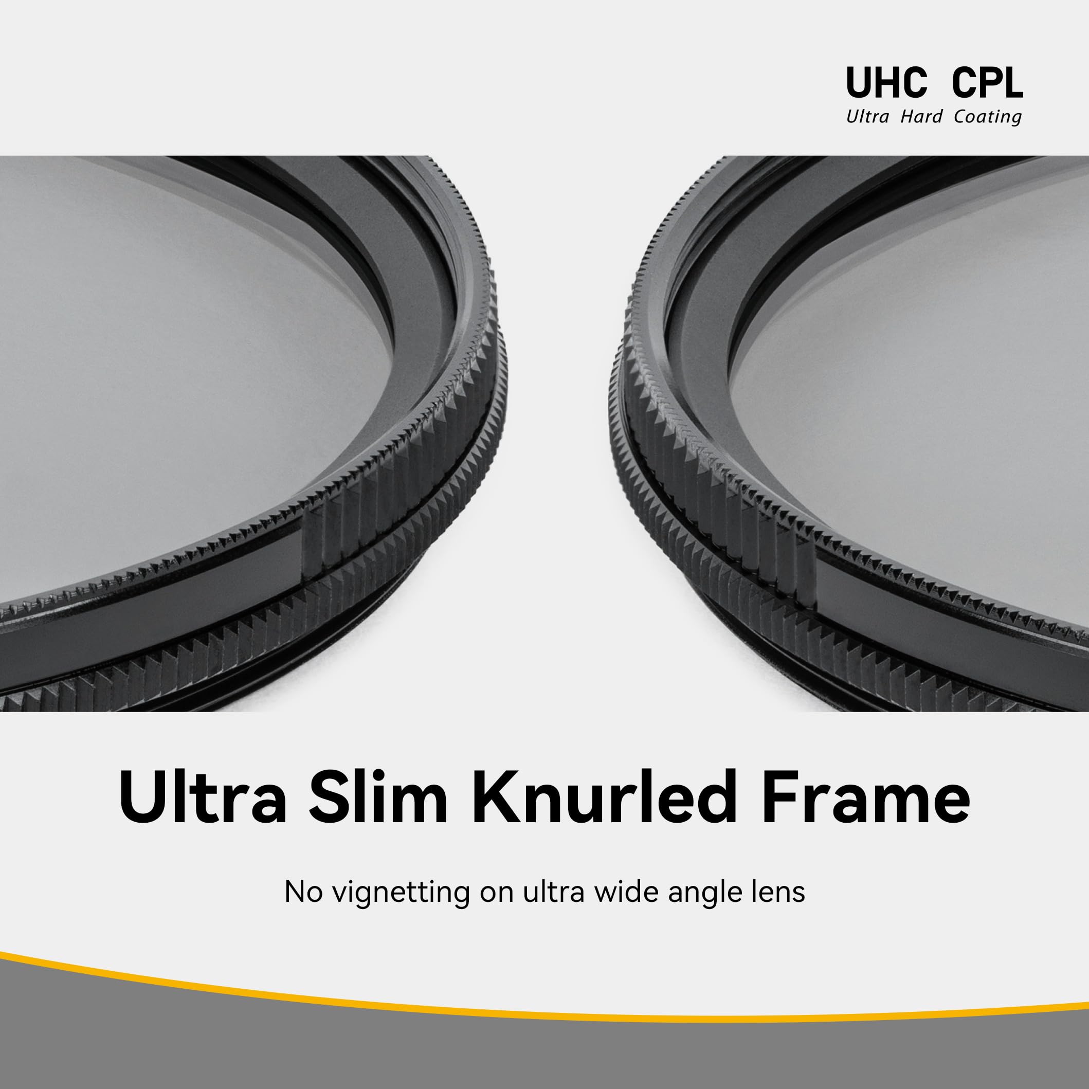 NiSi UHC CPL Filter 86mm Zirkularer Polfilter mit Ultra-Hard-Coating Polarisationsfilter Polarizer