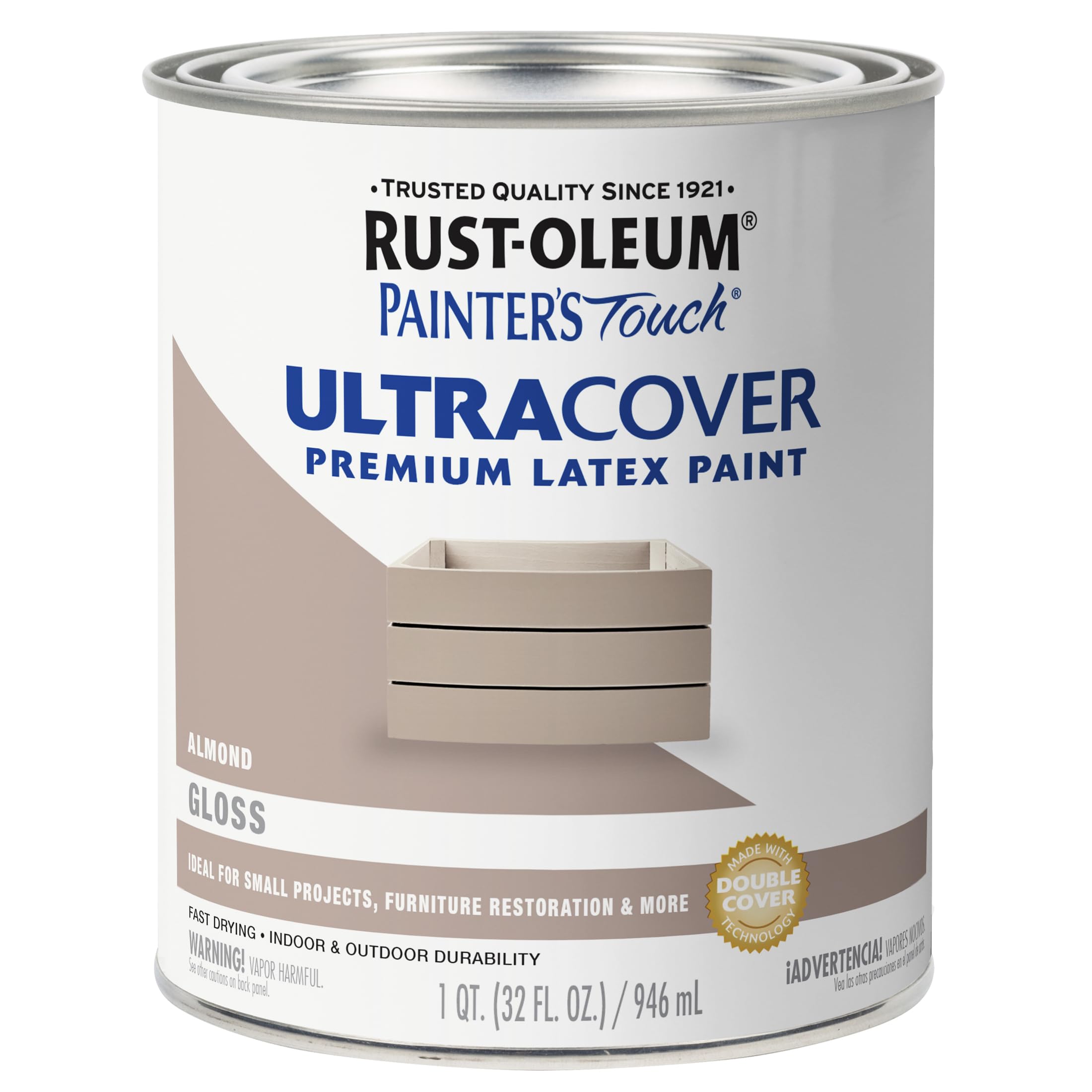 Rustoleum 1 Quart Almond Painters Touch Multi-Purpose Paint 1994-502