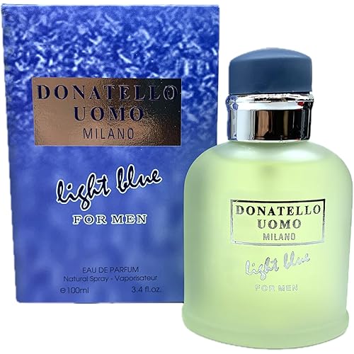 9 O'CLOCK Donatello Uomo Milano Blue Men's Cologne 3.4 Fl. Oz. Eau de Parfum Spray