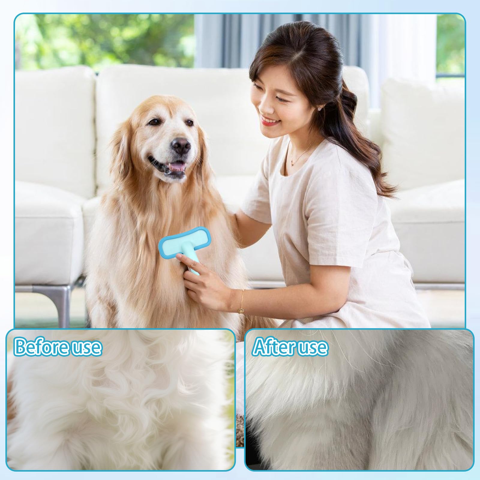 Brosse douce pour lapin (1 pièce), brosse pratique pour le toilettage des lapins, peigne de massage en silicone souple pour petits animaux, kit de toilettage pour lapins, chats