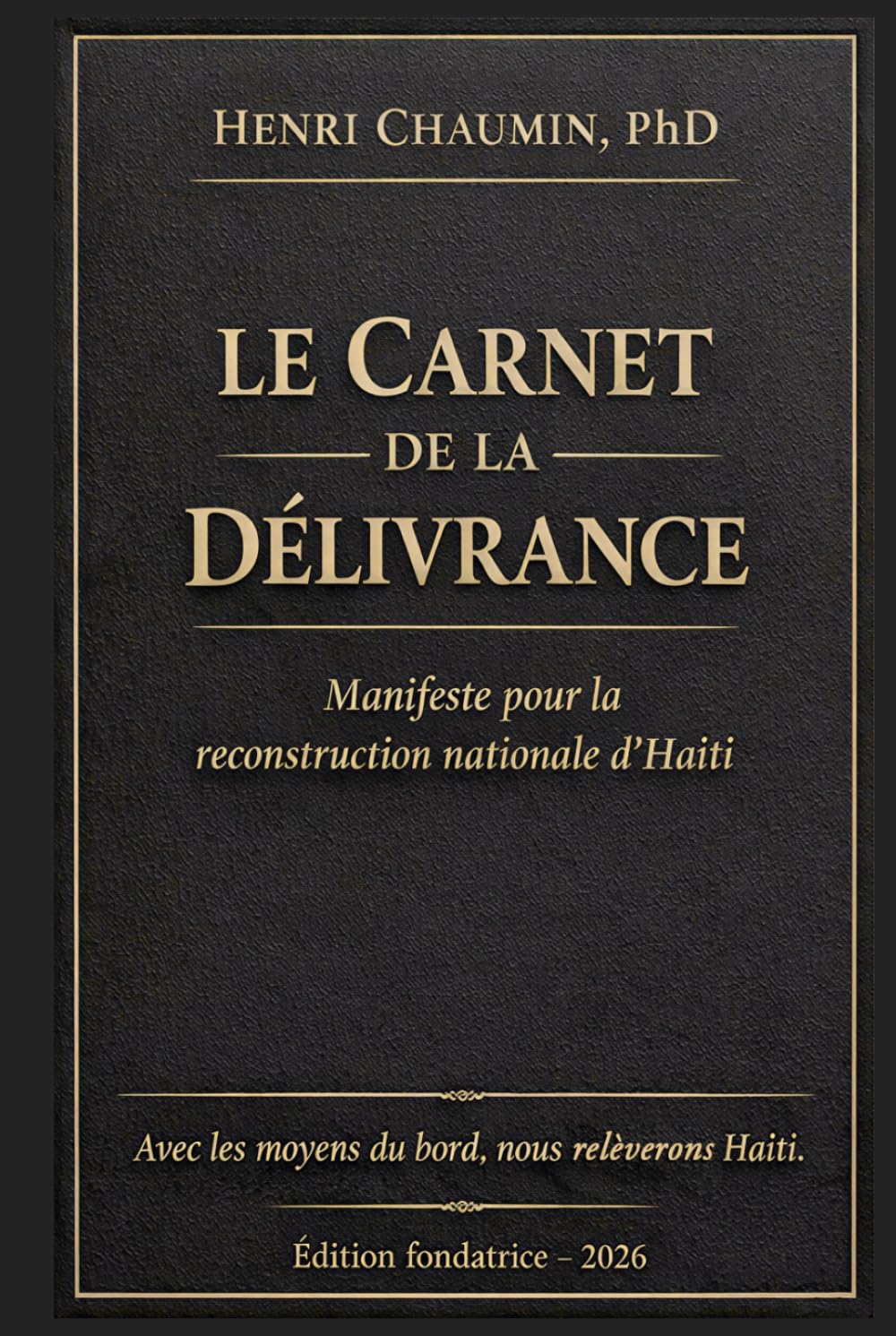 LE CARNET DE LA DÉLIVRANCE