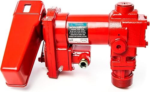 Miniatura 5 de Biltek Bomba de transferencia de combustible de alto flujo de 12 V CC de 20 GPM - Bomba de transferencia con boquilla de bomba de combustible para