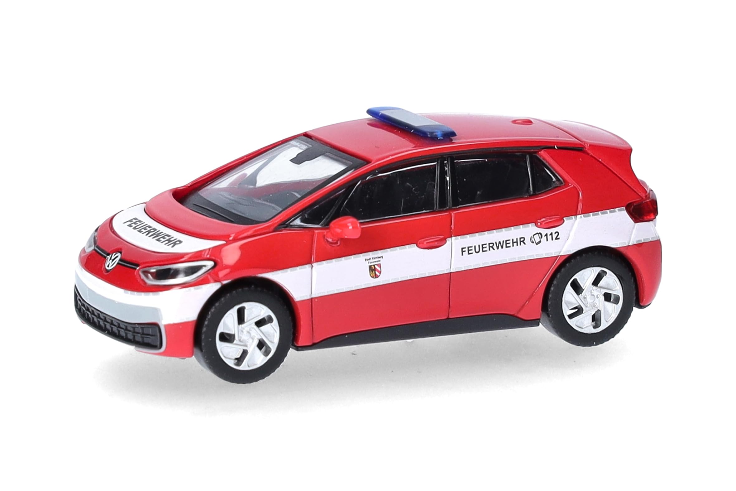 Herpa 093989 VW ID 3 Fire Department Nuremberg HO 1:87 New