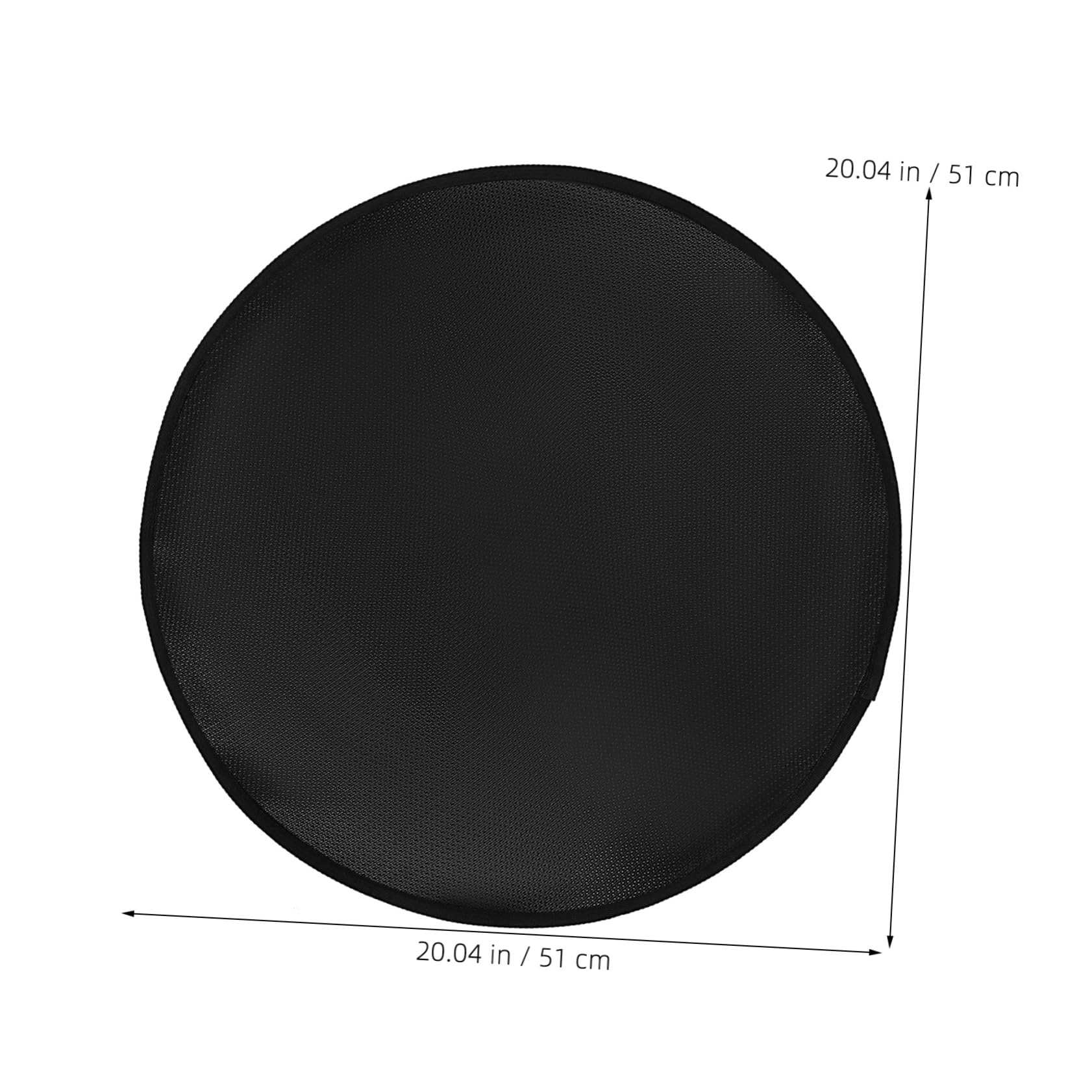 IWOWHERO Fireproof Silicone Grill Mat Nonslip Heat Protection Pad for Deck Patio Tabletop Durable Outdoor Grill Mat for Camping BBQ Fire Pit Use