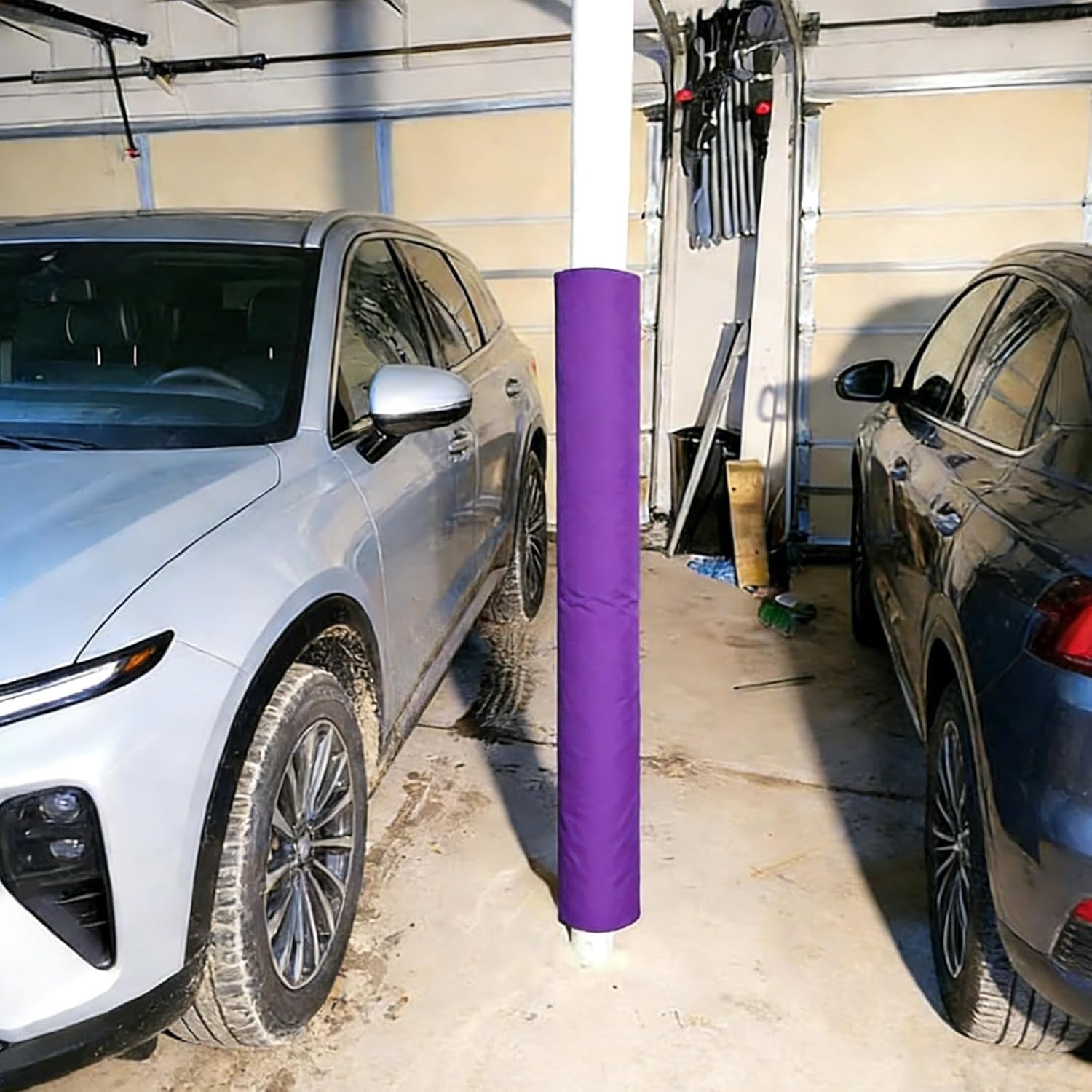 SSDDLZEQ Basketball Pole Padding Wraparound Thickened Foam Padding For Garage Post Basketball Hoops