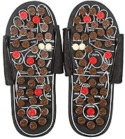 Vista 1 de Acupressure Foot Massager Acupoint Stimulation Massage Slippers Feet Care Reflexology Sandals for Women and Men Stress Relief Relaxation