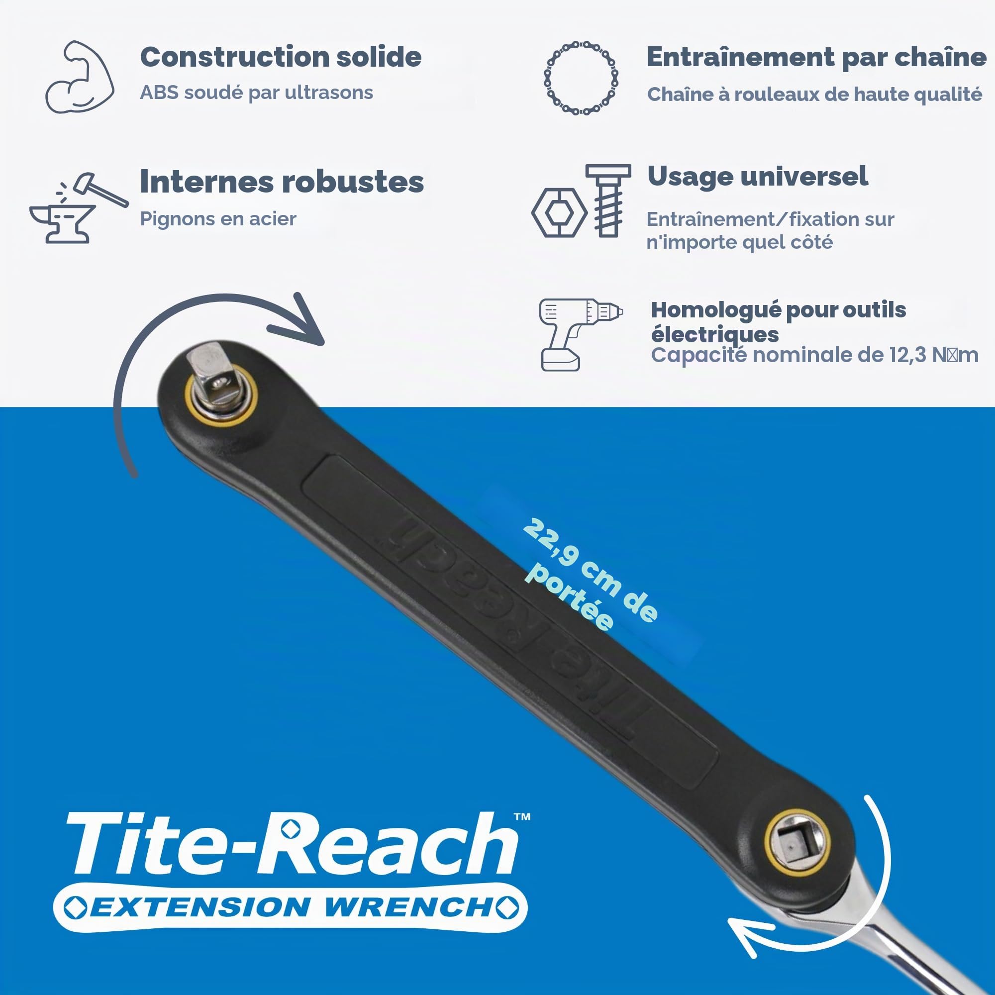 TR Tools 3/8 Do-it-Yourself Tite-Reach Extention Wrench Model: by