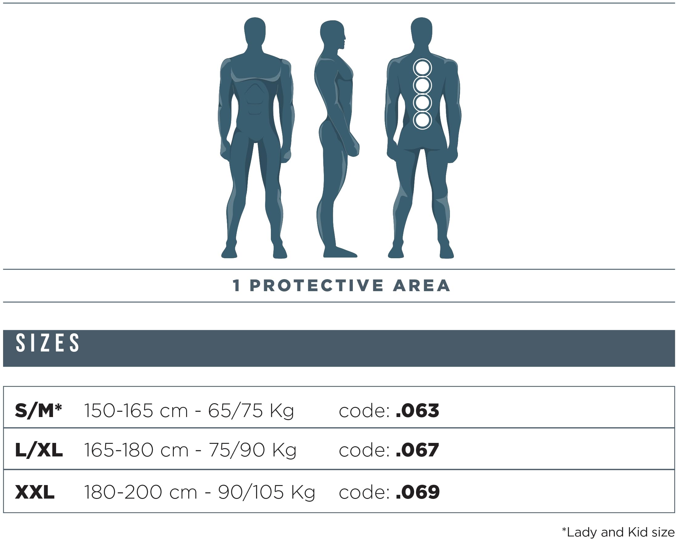 Acerbis Blazar - Protector de espalda L/XL
