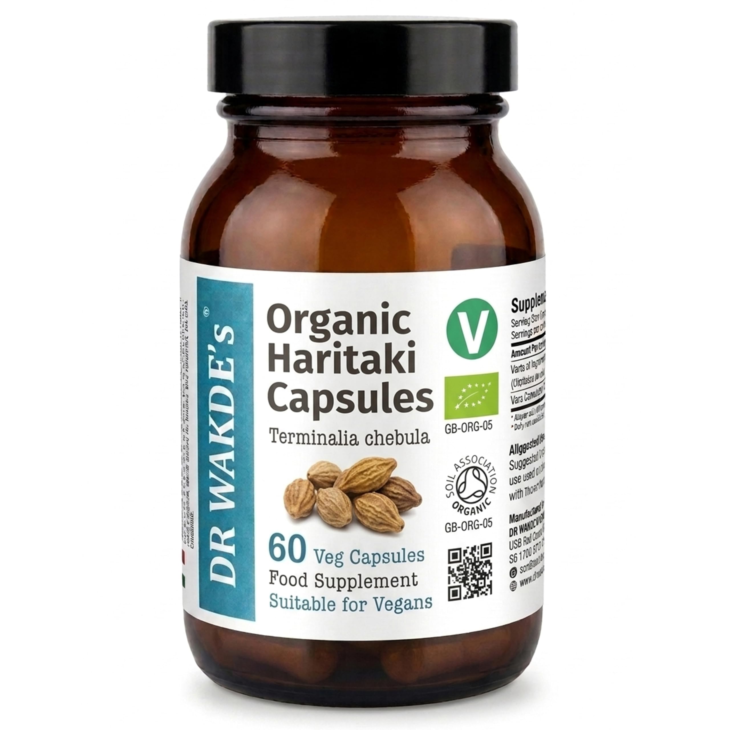 Haritaki Capsules (Terminalia chebula/Hirda)