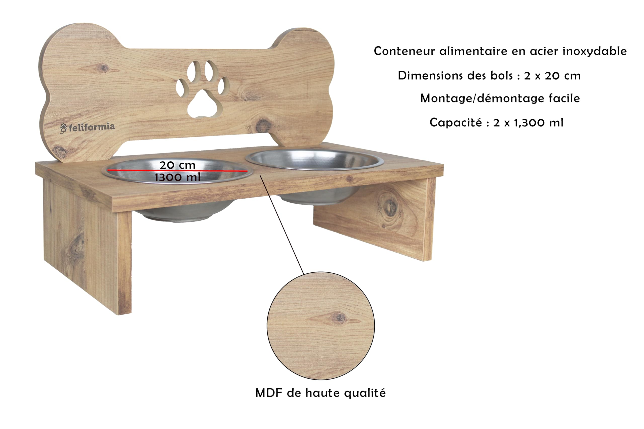 Feliformia® Gamelle pour Chien