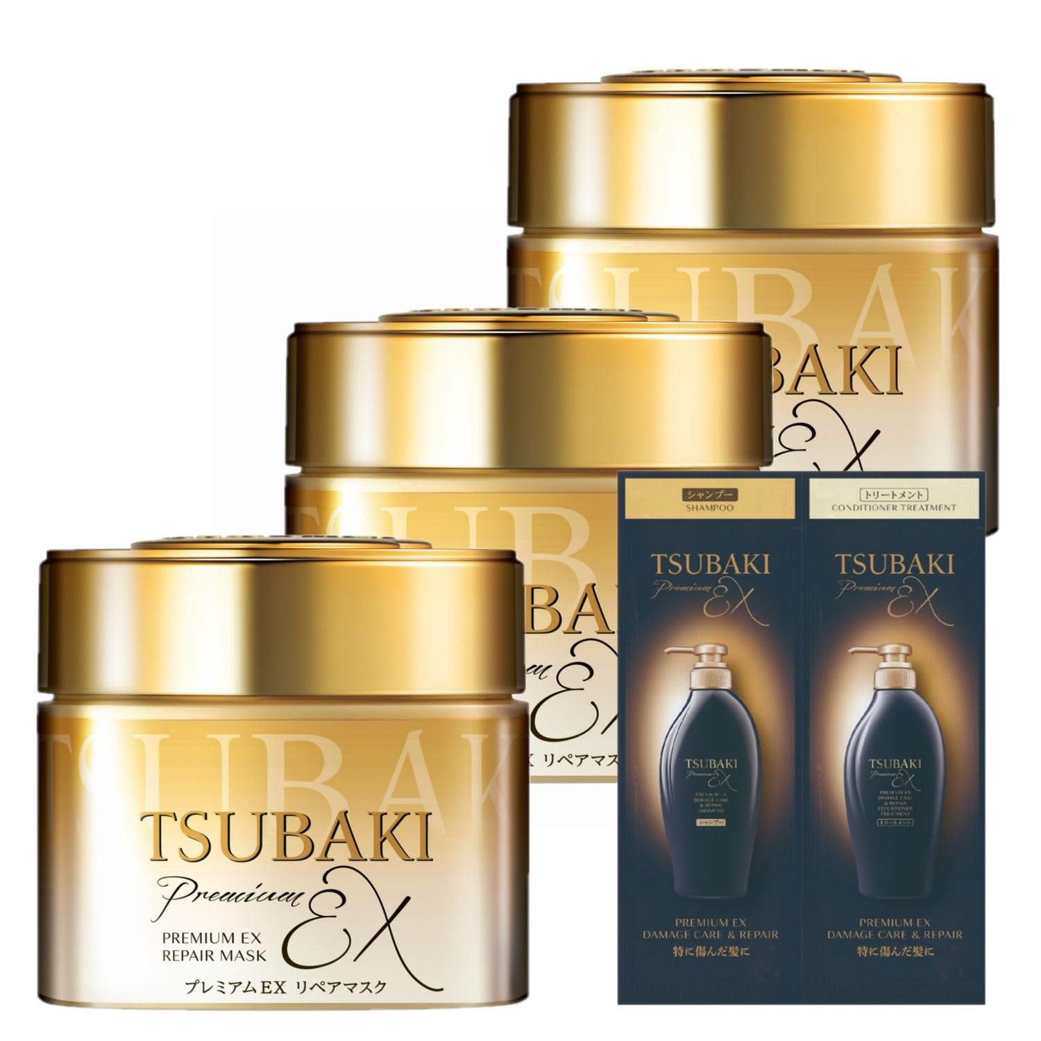 Amazon | 【まとめ買い】TSUBAKI(ツバキ) プレミアムリペアマスク ヘア 
