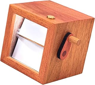 Colcolo Photo Flip Animation Machine Decor Decor Ornament Álbum de fotos Hand Motion for Holiday, Festival Party, 8 Piezas de Color Naranja Marrón