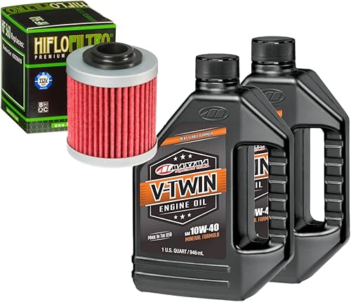 Oil And Filter Change Kit For Can-Am 2015 DS 450 V-Twin 10W-40 disponible en Yaxa El Salvador