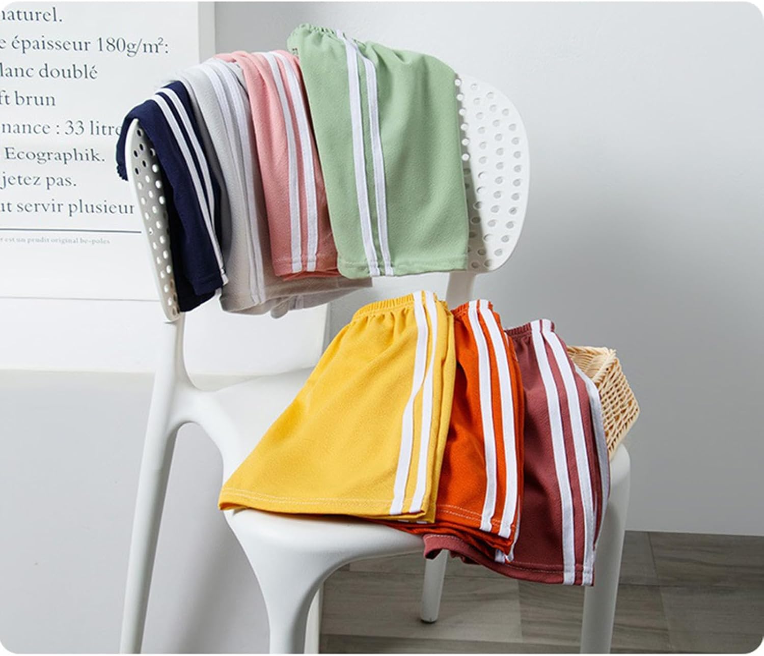 Toddler Boys Girls Active Running Shorts 3 Pack Kids Athletic Short Pants Lightweight Summer Sport Jogger Shorts - Image 6